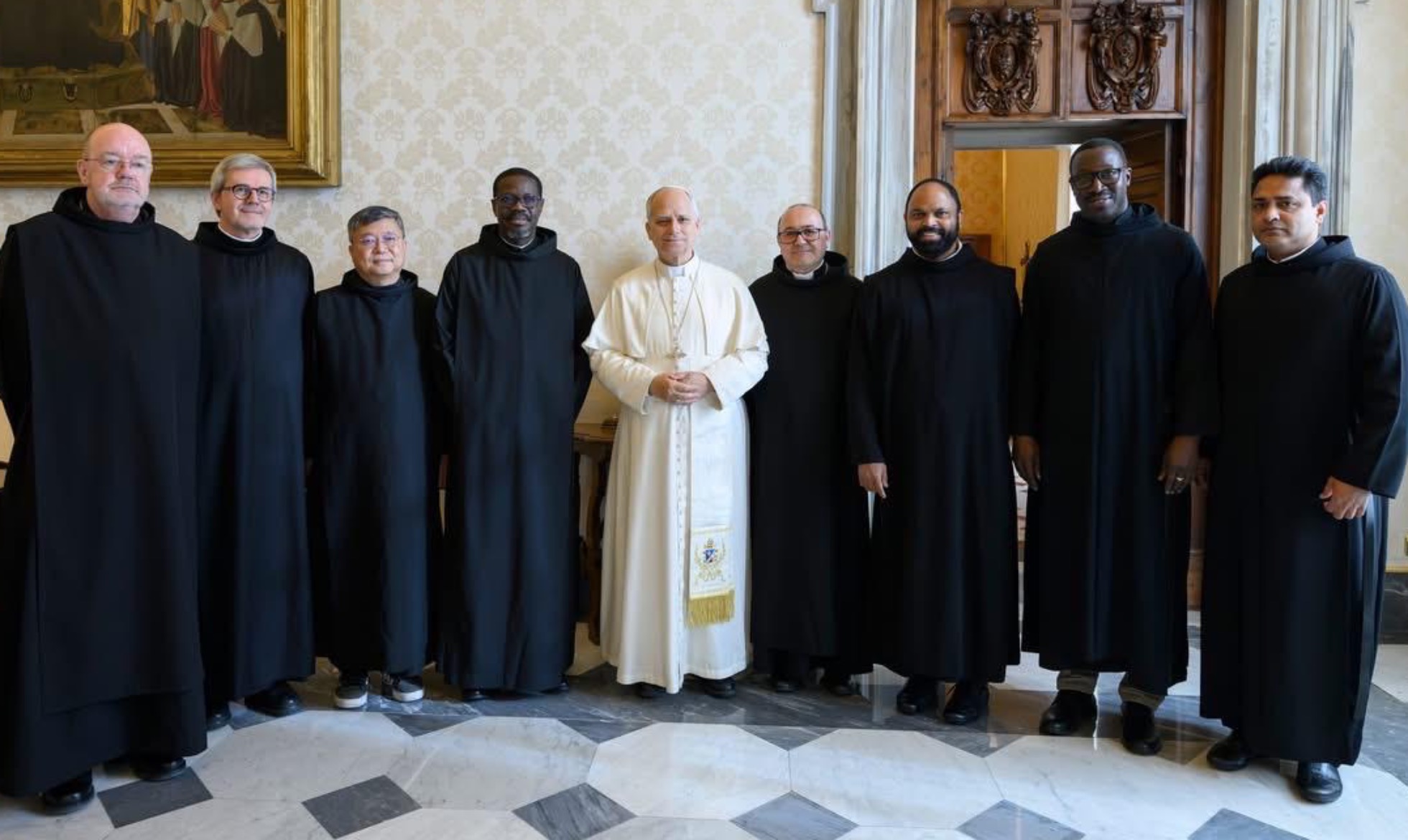 Papa Leão XIV reúne-se com o Ir. Pascal Ahodegnon